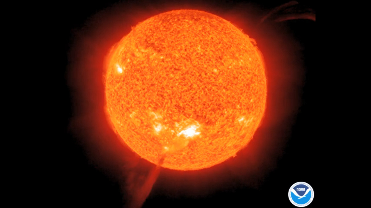 NOAA forecasts strong solar storm, space weather experts available for